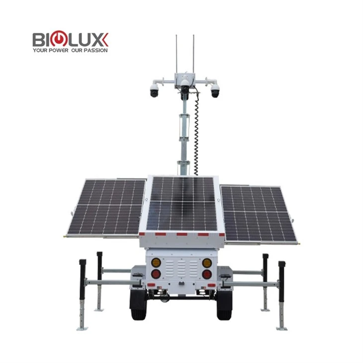 Movable Solar Surveillance Vehicle