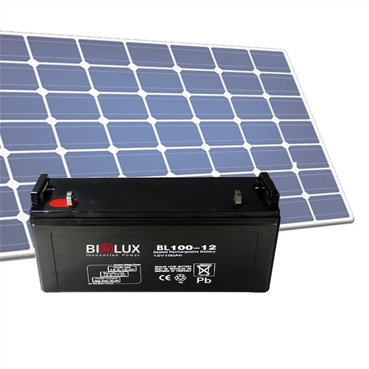 Système de panneau solaire de batterie au plomb de batteries au plomb profondes du meilleur prix 12v 100ah de cycle