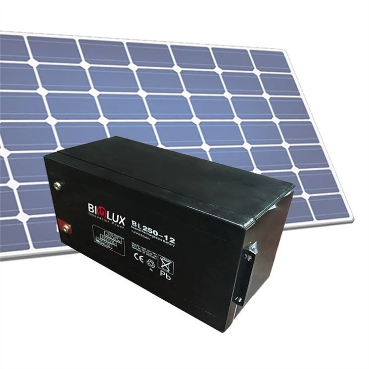 Meilleur système solaire de panneau solaire de batterie solaire de longue durée de la batterie 12v 250ah de prix