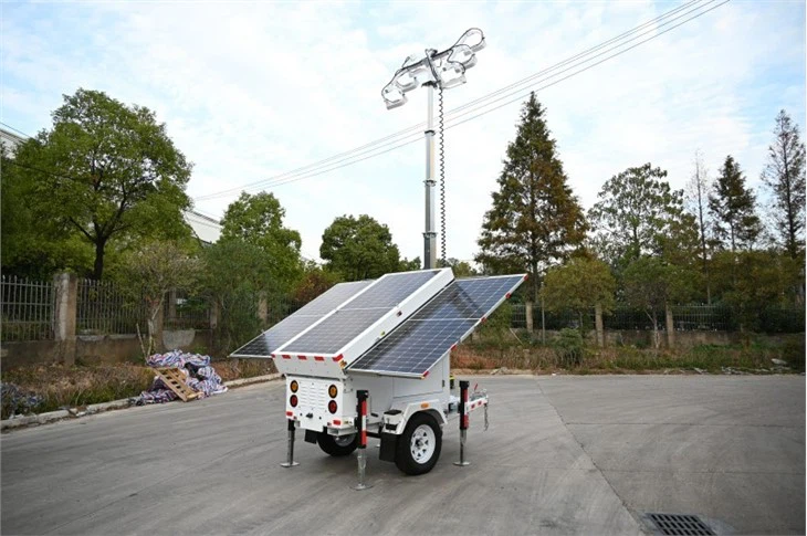 mobile solar light tower;4