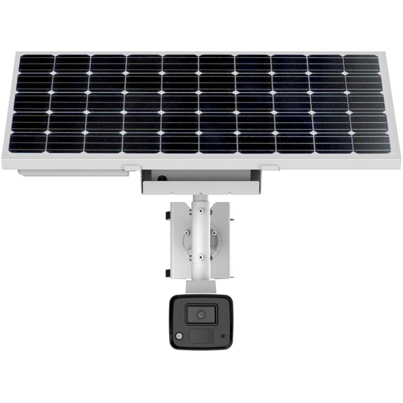 Caméra réseau 4G à énergie solaire fixe ColorVu