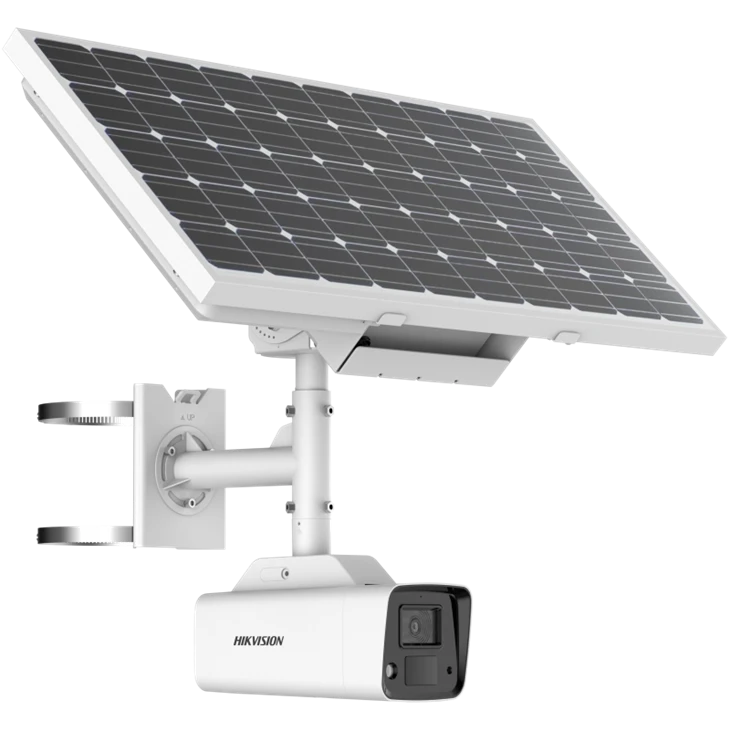 ColorVu Fixed Bullet Solar Power 4G Network Camera